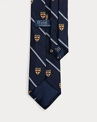 Striped Silk Repp Club Tie