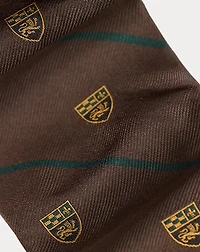 Striped Silk Repp Club Tie