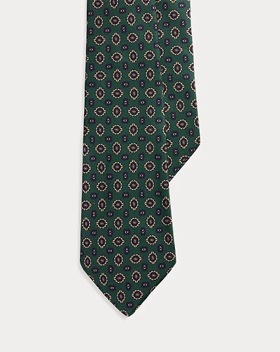 Vintage-Inspired Neat Silk Tie
