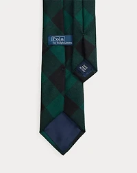 Buffalo Check Wool Tie