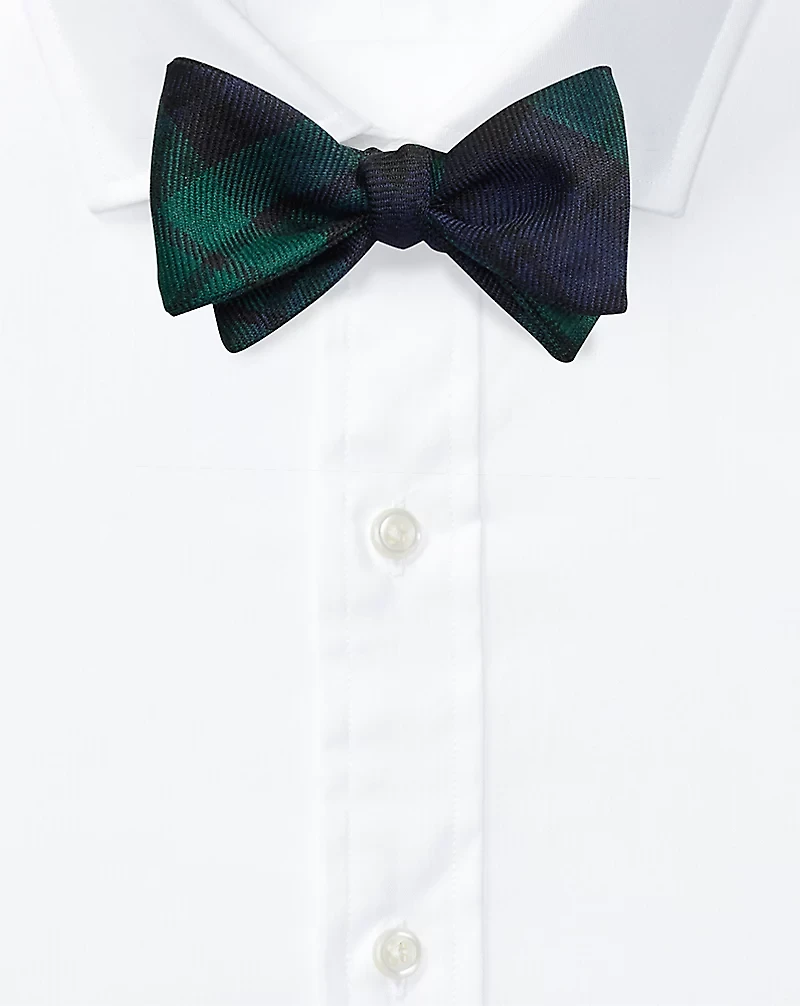 Tartan Wool Bow Tie