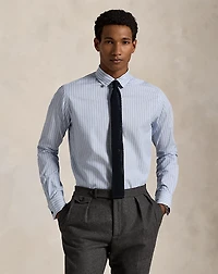 Custom Fit Striped French Cuff Shirt