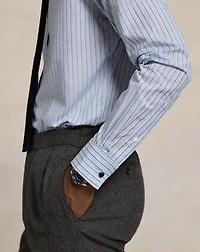 Custom Fit Striped French Cuff Shirt