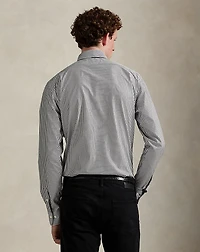 Custom Fit Striped Poplin Shirt