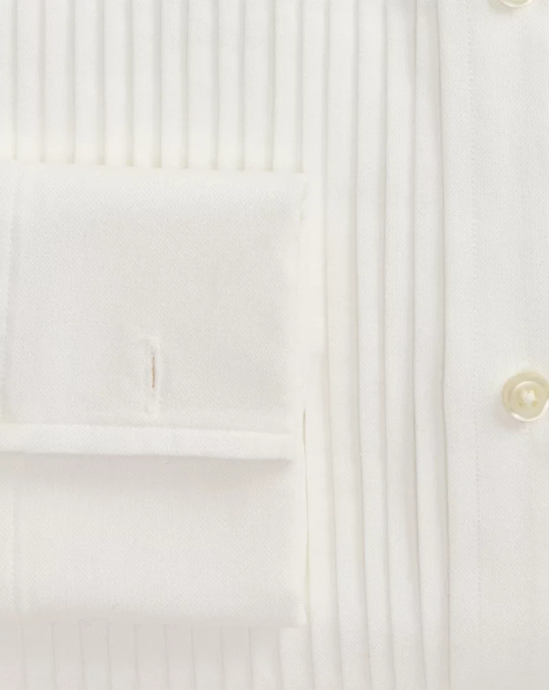 Custom Fit Oxford Tuxedo Shirt