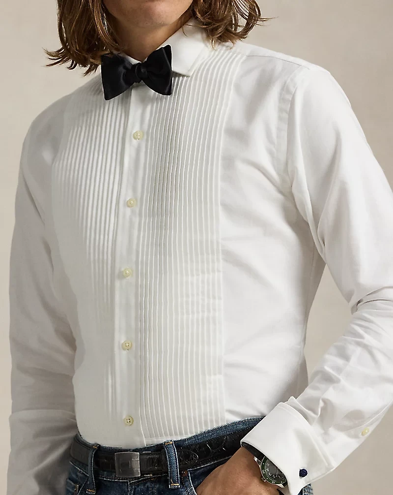 Custom Fit Oxford Tuxedo Shirt