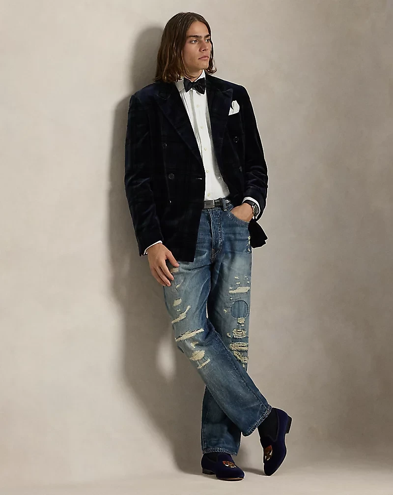 Custom Fit Oxford Tuxedo Shirt