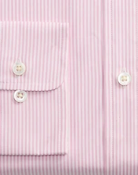 Custom Fit Striped Poplin Shirt