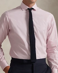 Custom Fit Striped Poplin Shirt