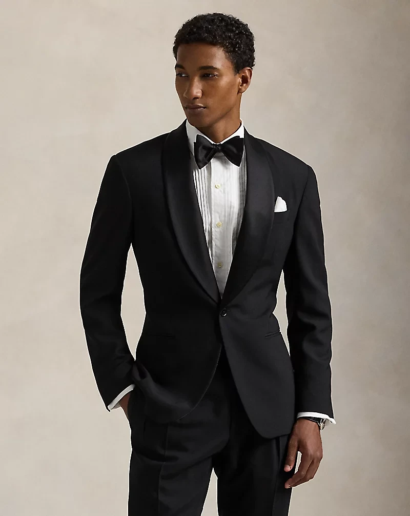 Polo Tailored Wool Barathea Shawl Tuxedo