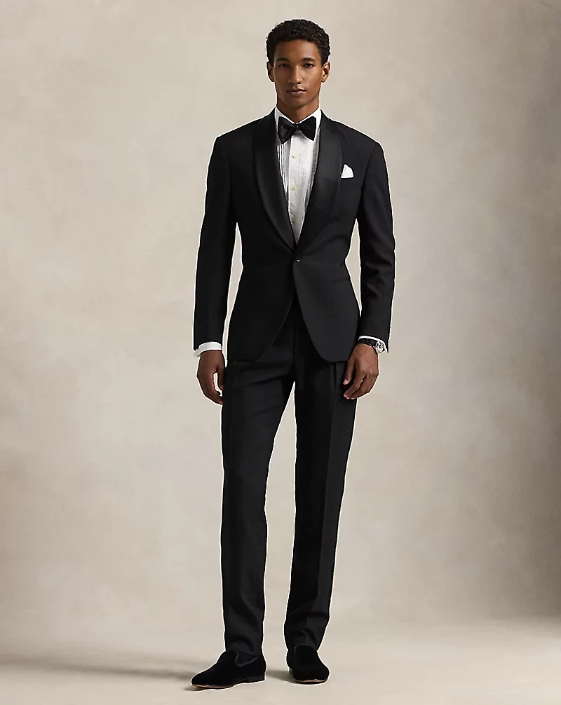 Polo Tailored Wool Barathea Shawl Tuxedo