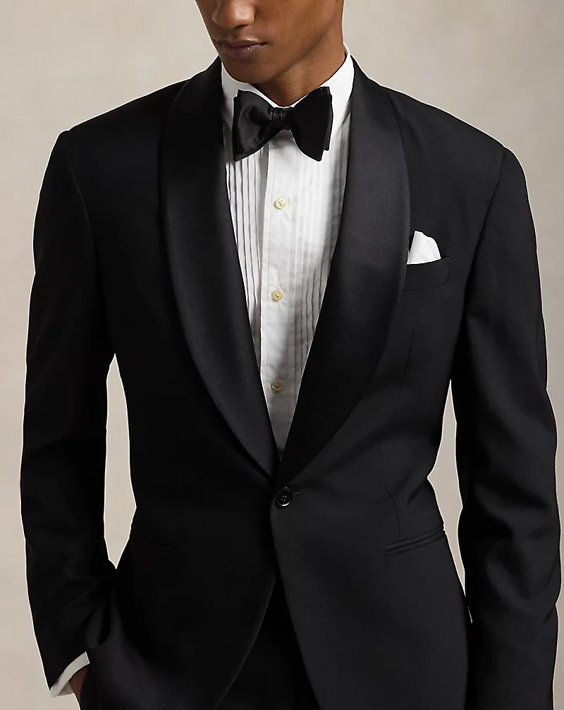 Polo Tailored Wool Barathea Shawl Tuxedo