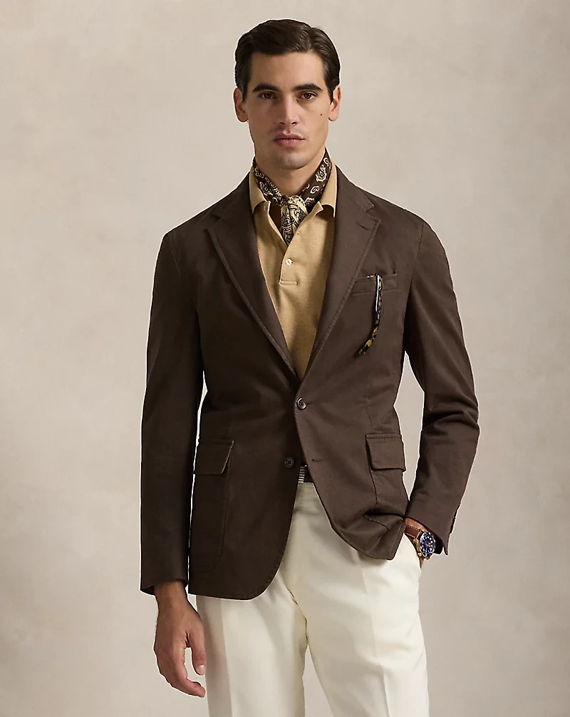 Polo Soft Tailored Chino Suit Jacket