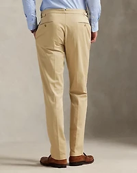 Garment-Dyed Stretch Chino Suit Trouser