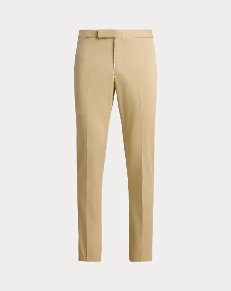 Garment-Dyed Stretch Chino Suit Trouser