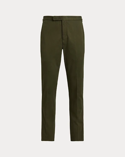 Garment-Dyed Stretch Chino Suit Trouser