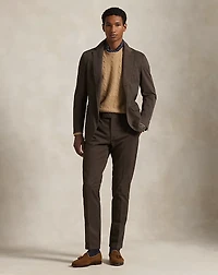Garment-Dyed Stretch Chino Suit Trouser