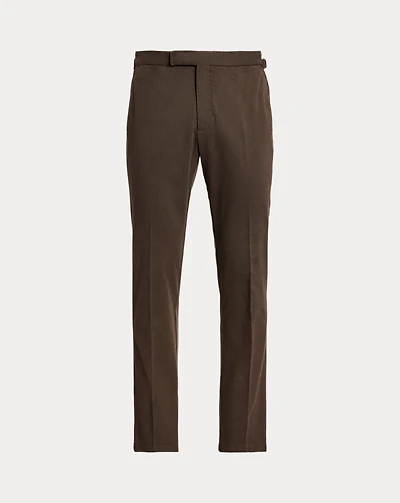 Garment-Dyed Stretch Chino Suit Trouser