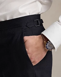 Polo Tailored Pinstripe Wool-Cotton Suit