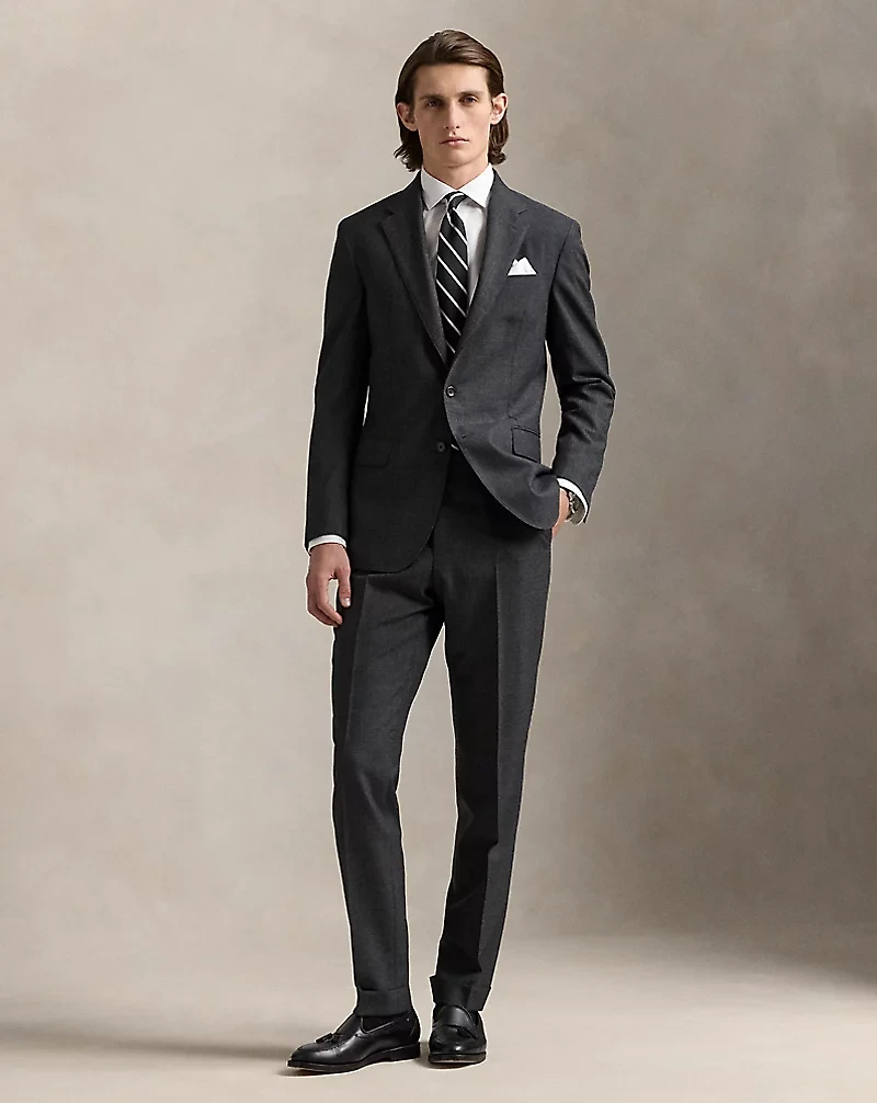 Polo Tailored Fit Glen Plaid Wool Suit