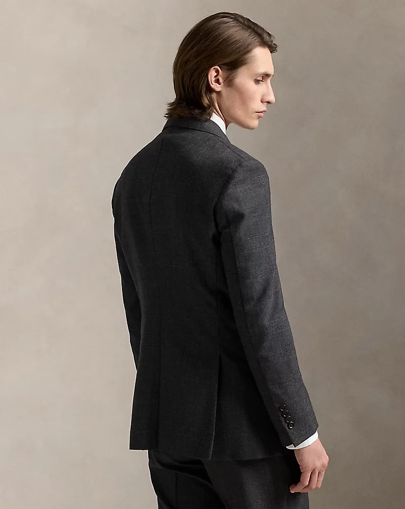 Polo Tailored Fit Glen Plaid Wool Suit