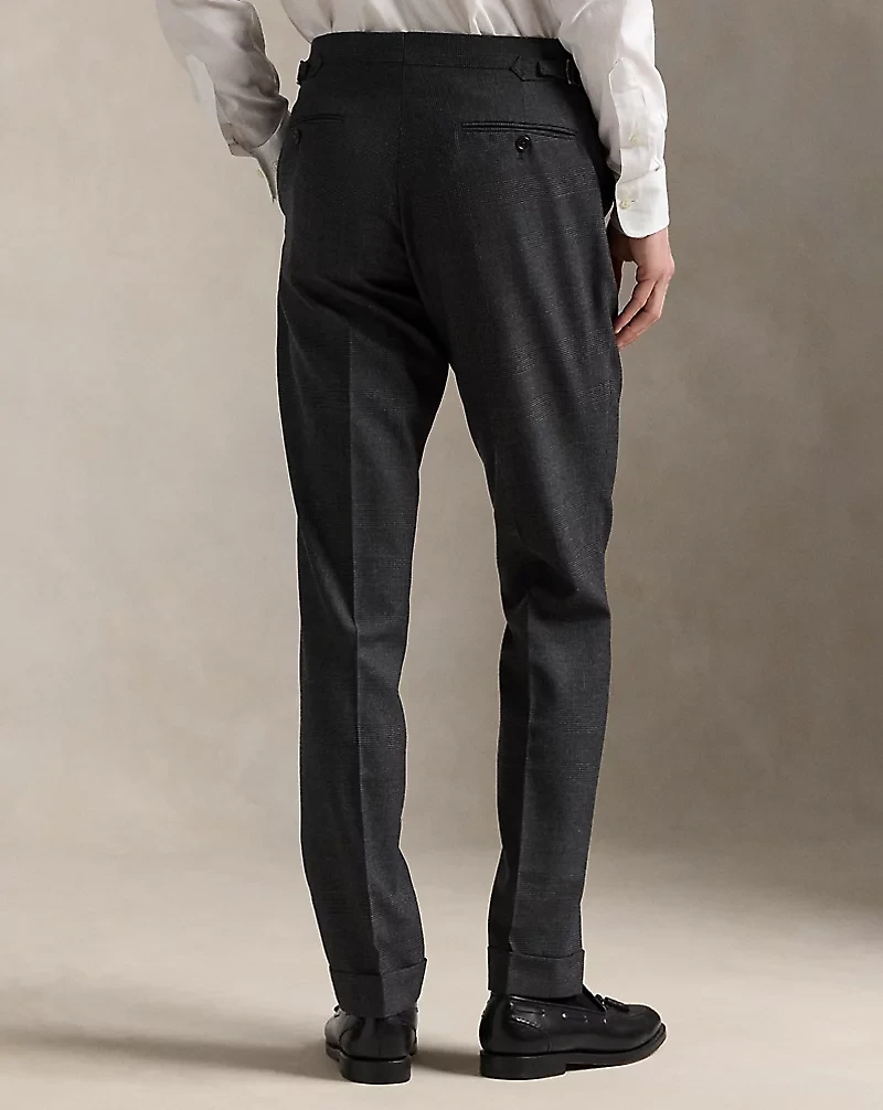 Polo Tailored Fit Glen Plaid Wool Suit