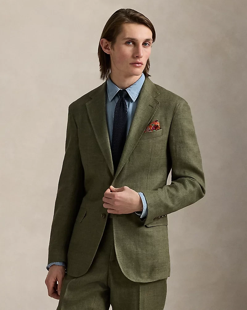Polo Soft Tailored Herringbone Suit