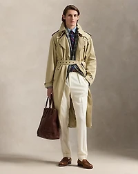 Lightweight Twill Trench Coat