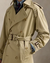 Lightweight Twill Trench Coat