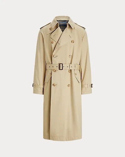 Lightweight Twill Trench Coat
