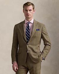 Polo Tailored Fit Glen Plaid Wool Suit