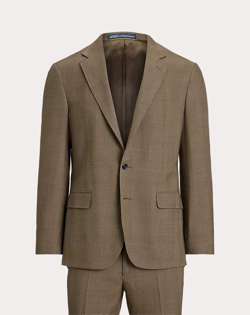 Polo Tailored Fit Glen Plaid Wool Suit