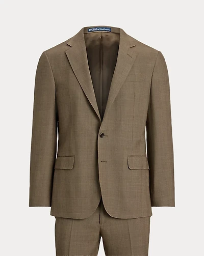 Polo Tailored Fit Glen Plaid Wool Suit