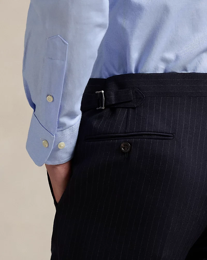 Polo Tailored Pinstripe Wool Suit