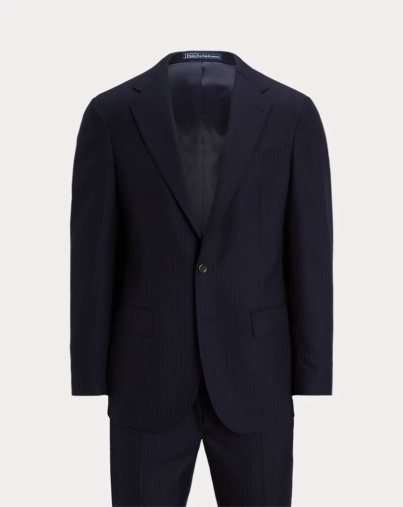 Polo Tailored Pinstripe Wool Suit