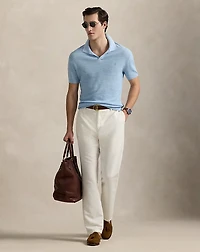 Slub Cotton-Linen Suit Trouser