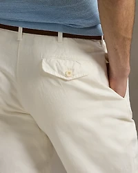 Slub Cotton-Linen Suit Trouser
