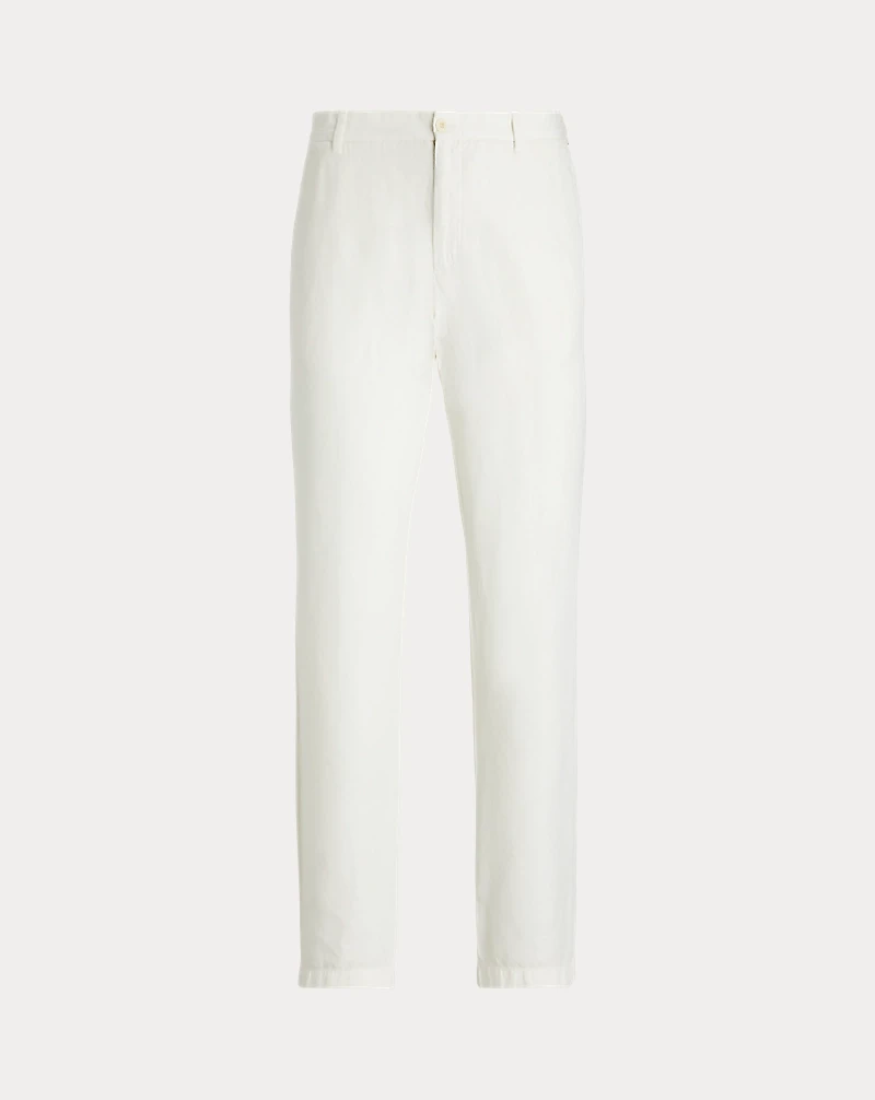 Slub Cotton-Linen Suit Trouser