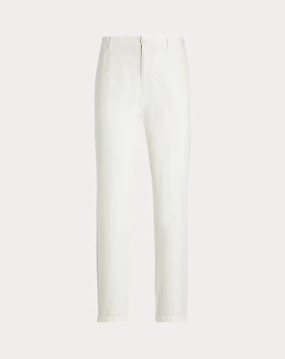 Slub Cotton-Linen Suit Trouser