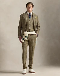 Polo Tailored Glen Plaid Suit Jacket