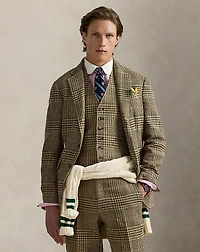 Polo Tailored Glen Plaid Suit Jacket