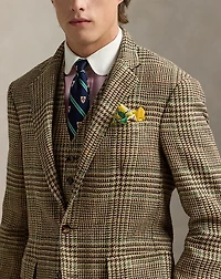 Polo Tailored Glen Plaid Suit Jacket