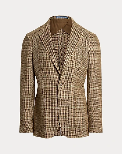 Polo Soft Tailored Tick-Weave Jacket