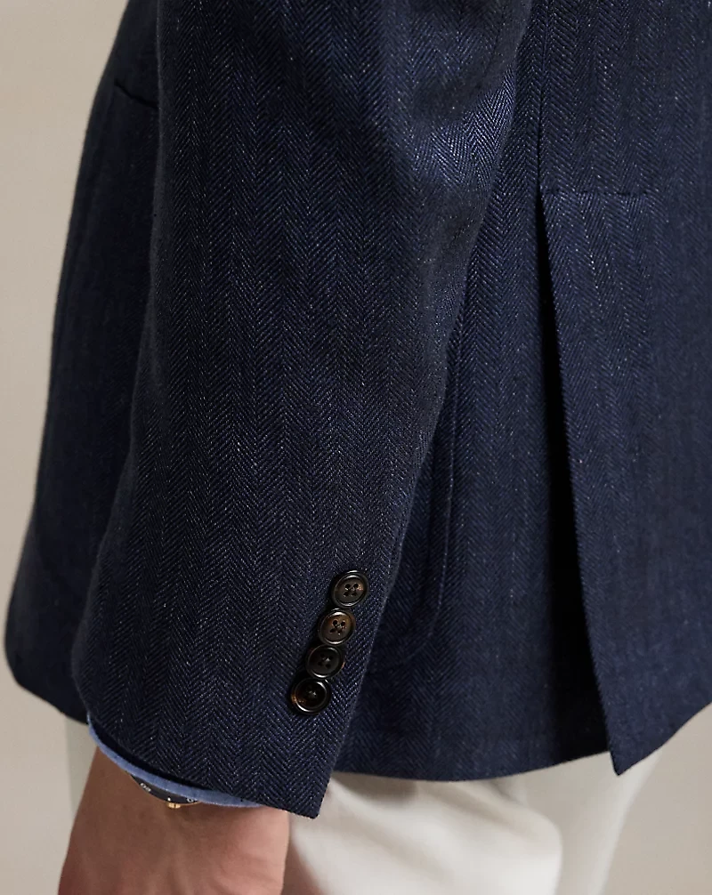 Polo Tailored Herringbone Sport Coat