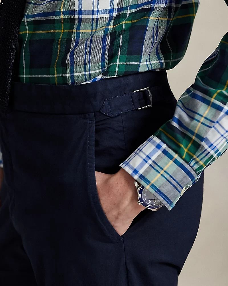 Stretch Cotton Suit Trouser