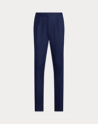 Pleated Nailhead Suit Trouser
