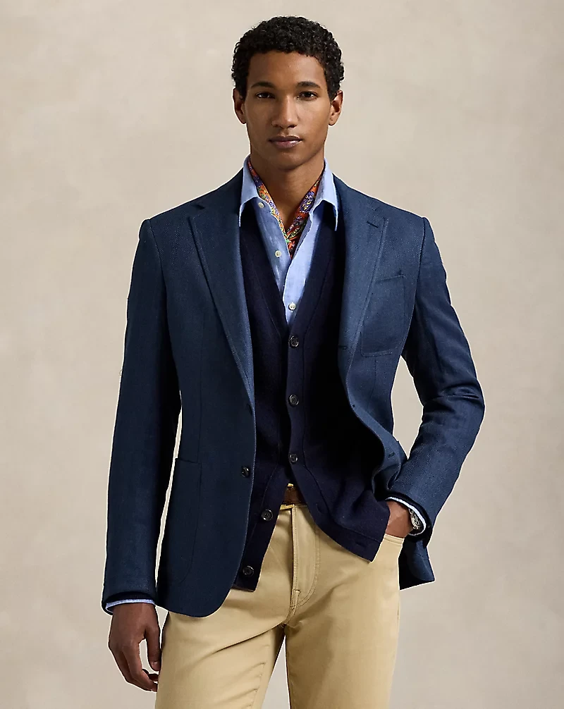 Polo Tailored Herringbone Sport Coat