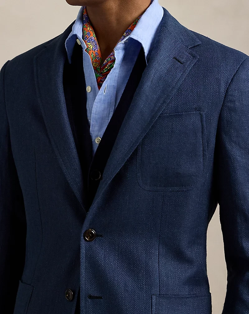 Polo Tailored Herringbone Sport Coat