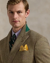 Polo Tailored Glen Plaid Suit Jacket