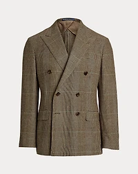 Polo Tailored Glen Plaid Suit Jacket
